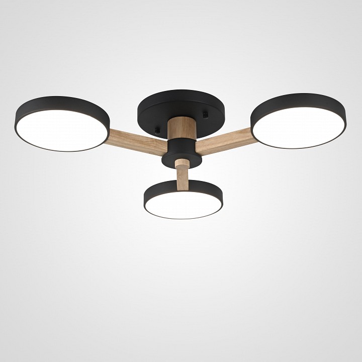 Люстра на штанге Imperiumloft TURNA Black TURNA01