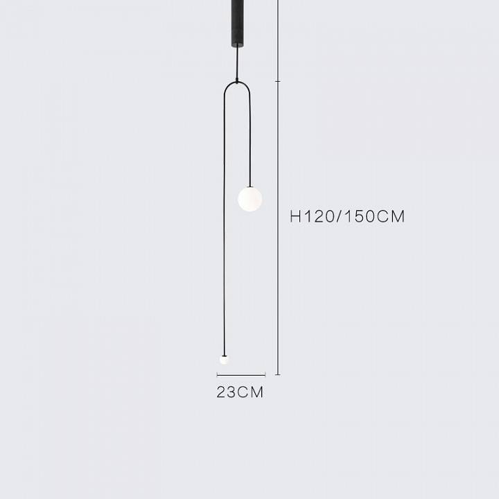 Подвесной светильник Imperiumloft Lines Бронза LINES-01