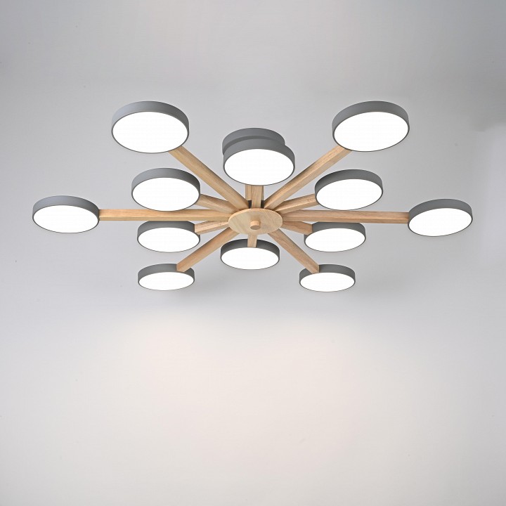 Люстра на штанге Imperiumloft TURNA Gray TURNA-B01