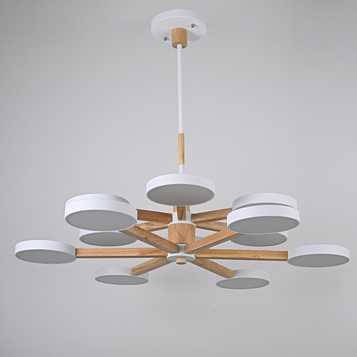 Люстра на штанге Imperiumloft TURNA White TURNA-DBL01