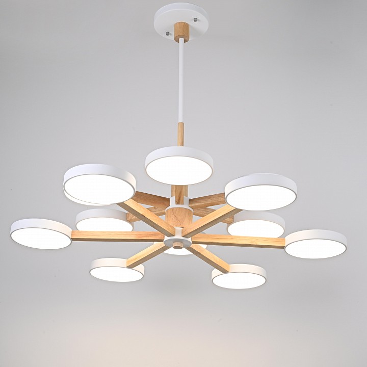 Люстра на штанге Imperiumloft TURNA White TURNA-DBL01