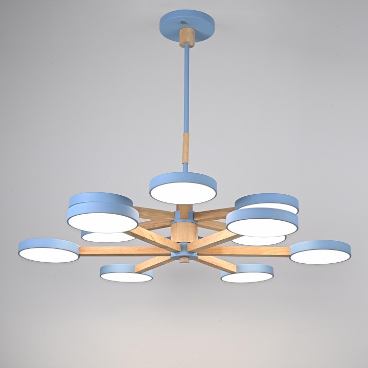 Люстра на штанге Imperiumloft TURNA Blue TURNA-DBL01