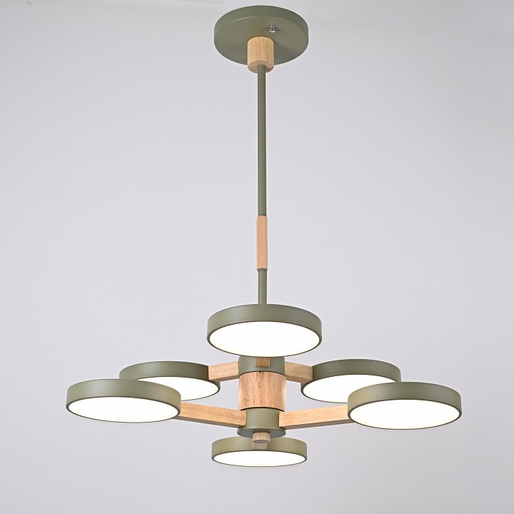 Люстра на штанге Imperiumloft TURNA Khaki TURNA-DBL01