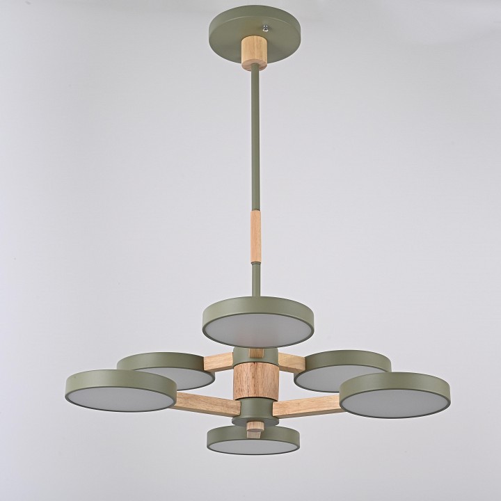 Люстра на штанге Imperiumloft TURNA Khaki TURNA-DBL01