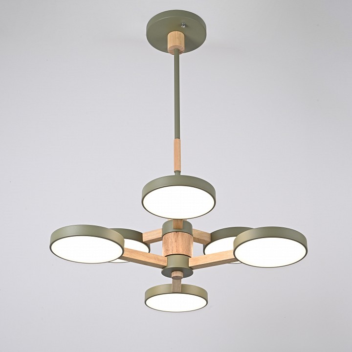 Люстра на штанге Imperiumloft TURNA Khaki TURNA-DBL01