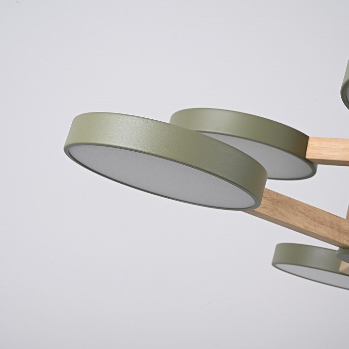 Люстра на штанге Imperiumloft TURNA Khaki TURNA-DBL01