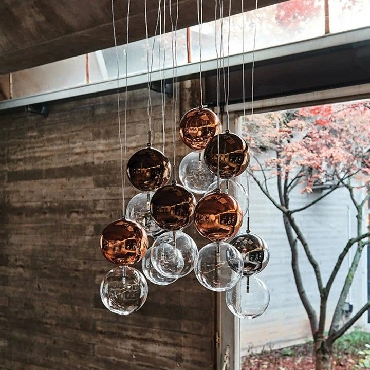 Подвесной светильник Imperiumloft  mirrorduo01