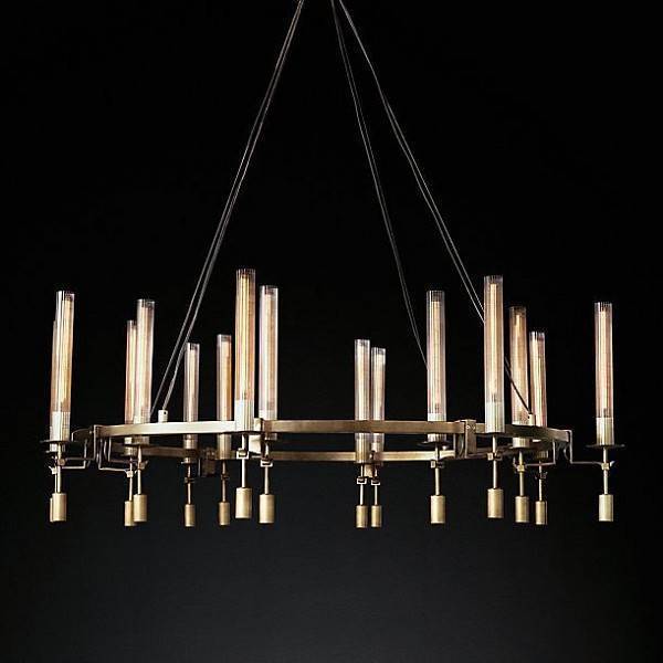Подвесная люстра ImperiumLoft Rh Fontanelle Round Chandelier 16 40.1552