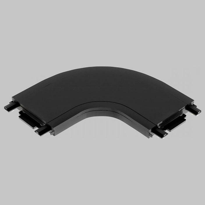 Соединитель радиусный для трека Imex UT25 черный IL.0007.3002 BK