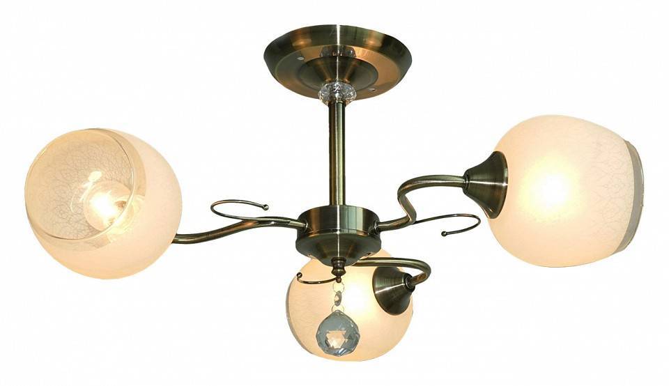 Люстра на штанге Imex 3 лампы MD.0664-3-S AB