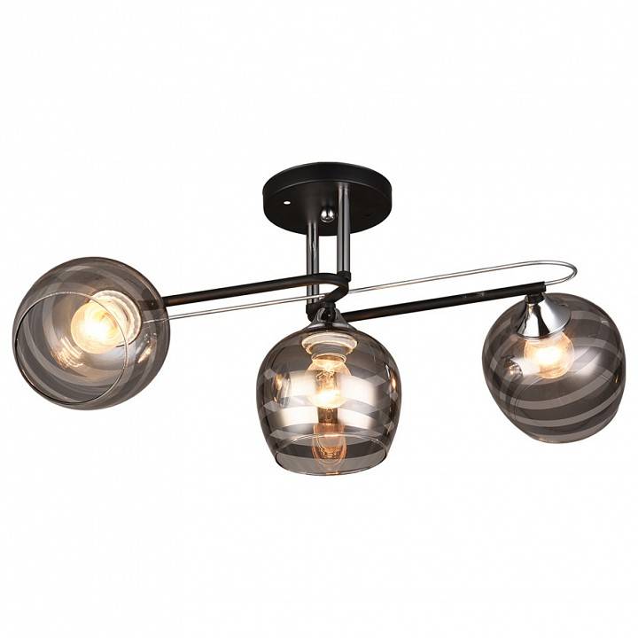 Светильник накладной Imex 1042 MD.1042-3-S BK+CH