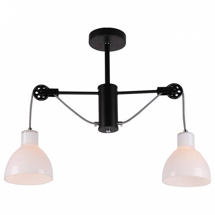 Светильник на штанге Imex 1230 MD.1230-2-S BK+CH черный/хром