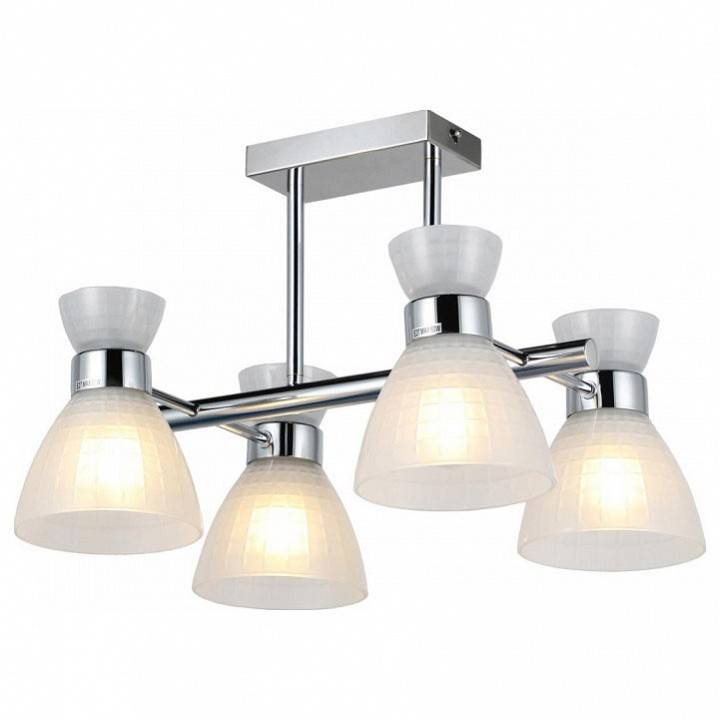 Люстра на штанге Imex MD.19110 4 лампы MD.19110-4-S-CH