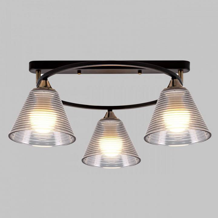 Потолочная люстра Imex MD.5948 3 лампы MD.5948-3-S-BK+AB