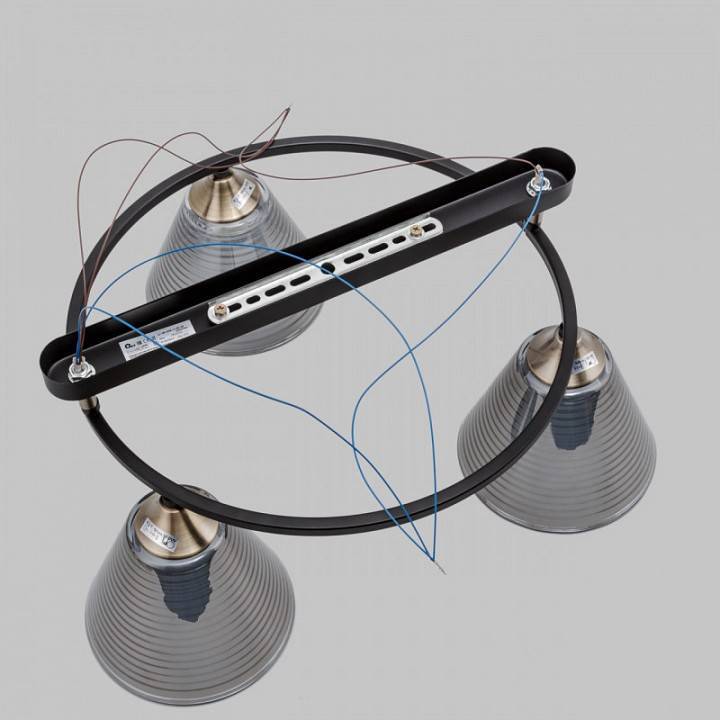 Потолочная люстра Imex MD.5948 3 лампы MD.5948-3-S-BK+AB