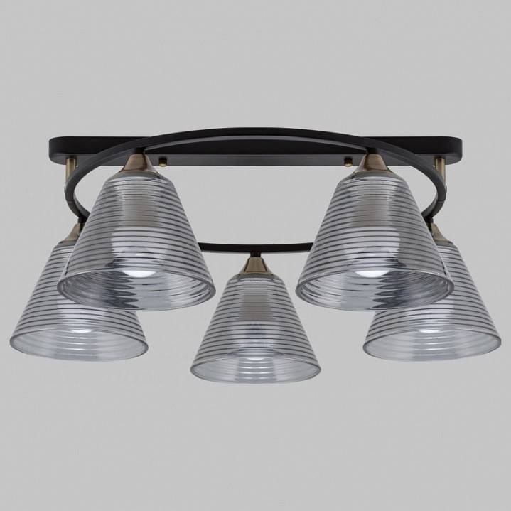 Потолочная люстра Imex MD.5948 MD.5948-5-S-BK+AB