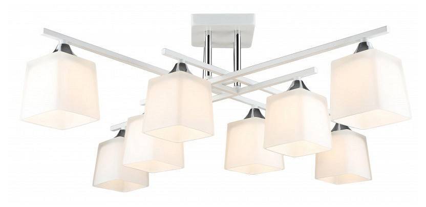 Потолочная люстра Imex MD.5985 8 ламп MD.5985-8-S-WH+CH