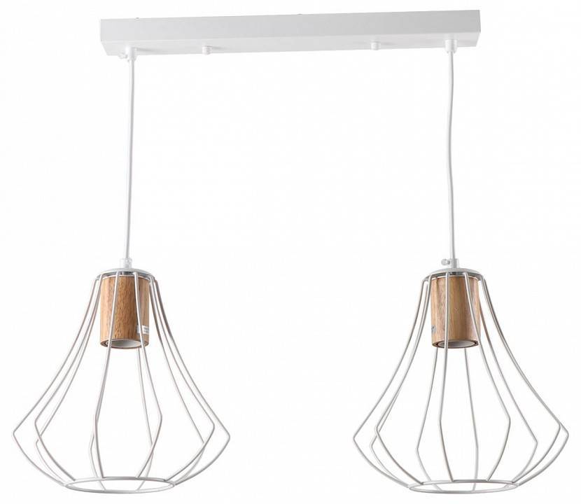 Подвесной светильник Imex MD.9052 MD.9052-2-P-WH+WOOD