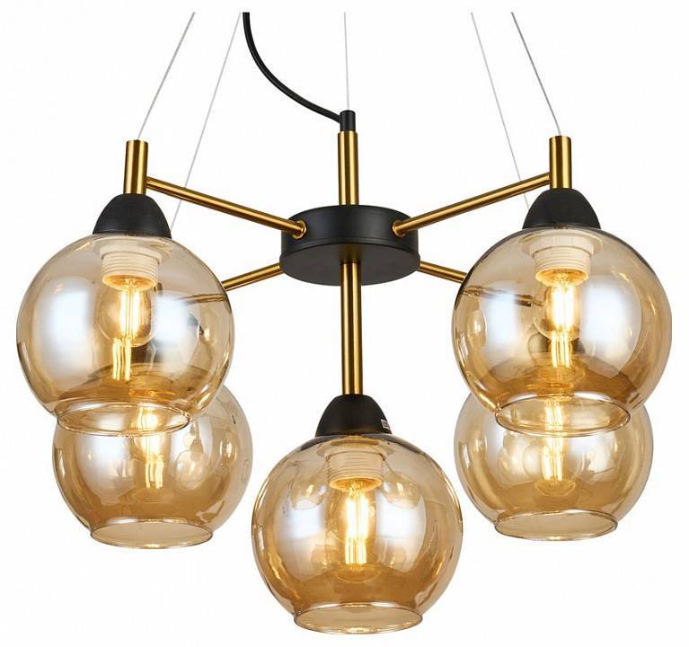 Подвесная люстра Imex MD.9056-5-P-BK+COP