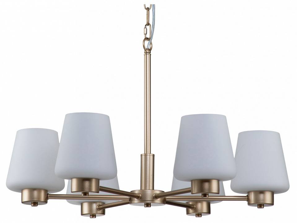 Подвесная люстра Indigo Tulip 6 ламп 13004/6P Gold