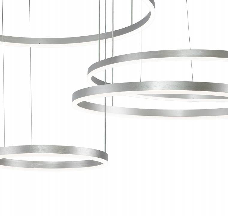 Подвесной светильник Indigo Galass 14001/4P Silver