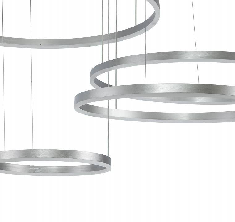 Подвесной светильник Indigo Galass 14001/4P Silver