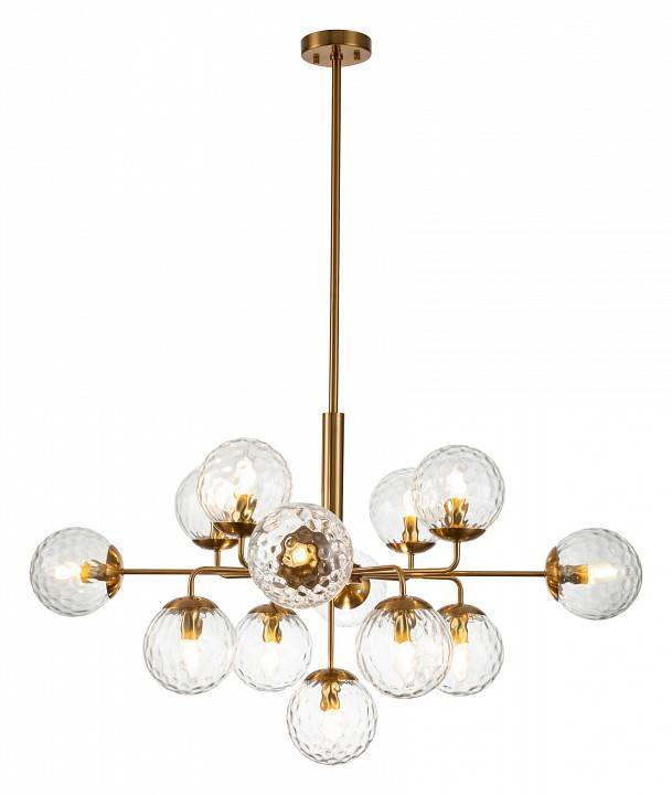 Люстра на штанге Indigo Cocoon 11008/13P Brass