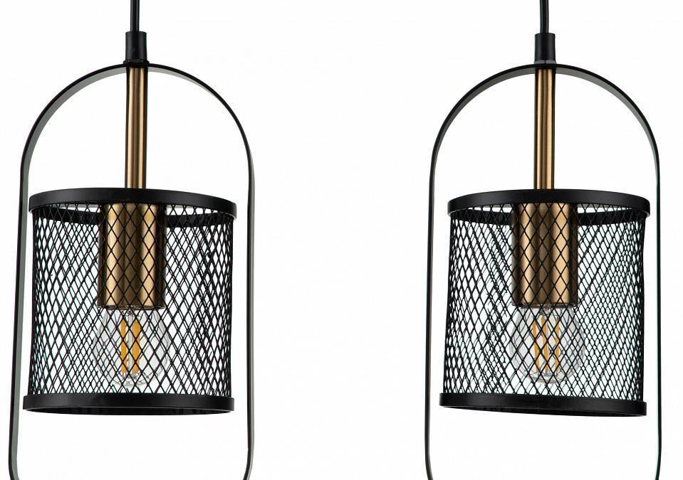 Подвесной светильник Indigo Via 10009/3P Black