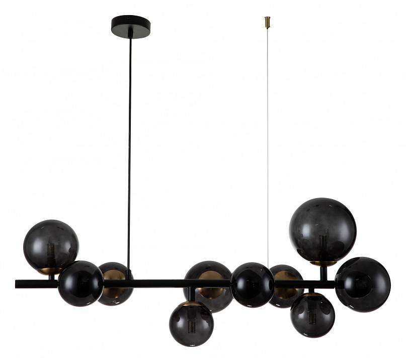 Подвесная люстра Indigo Molecola 11018/10P Black