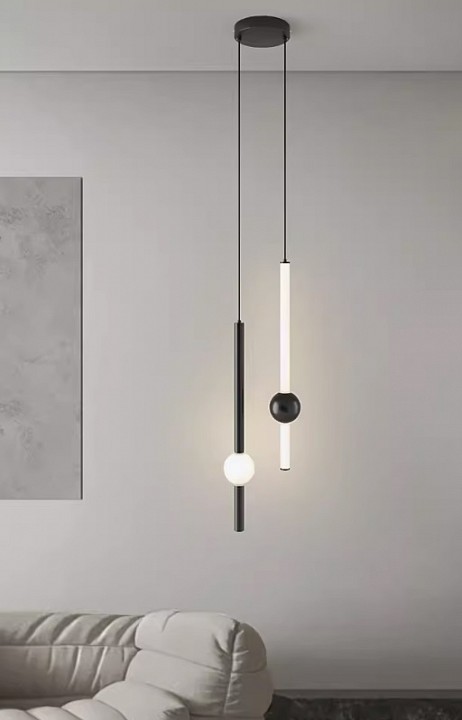 Подвесной светильник Inodesign Orion INO_Orion Black Double 40.6018