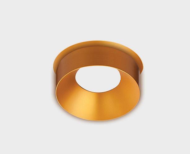Накладной светильник Italline SKY белый + кольцо SKY R золотое SKY white / SKY R gold
