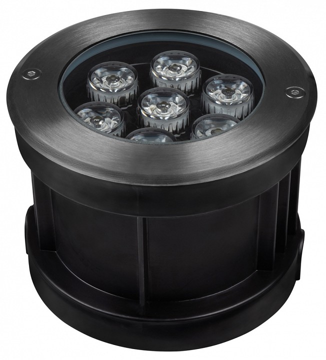 Встраиваемый светильник Jazzway  PGR R130 7W 4000K 30° Сhrome IP65