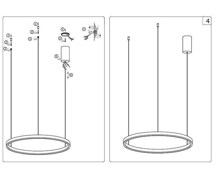Подвесной светильник Kink Light Тор 08212,19A(3000K)