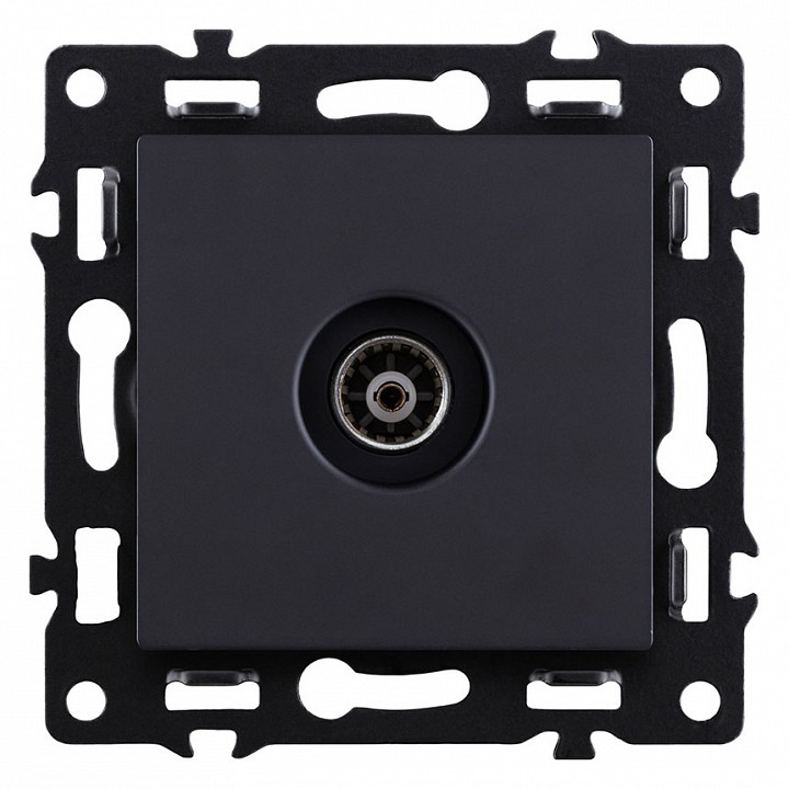 ТВ-розетка и SAT-розетка оконечная без рамки Kollinger Asthetik AS-021BK