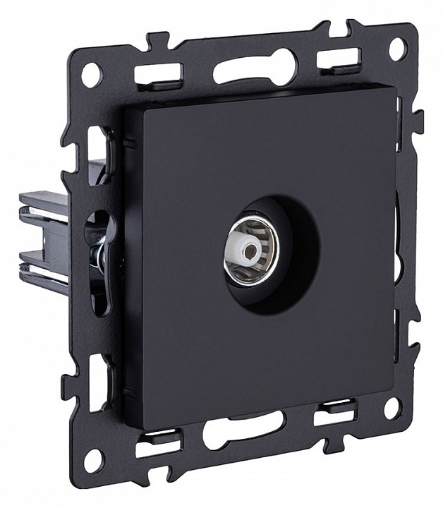 ТВ-розетка и SAT-розетка оконечная без рамки Kollinger Asthetik AS-021BK