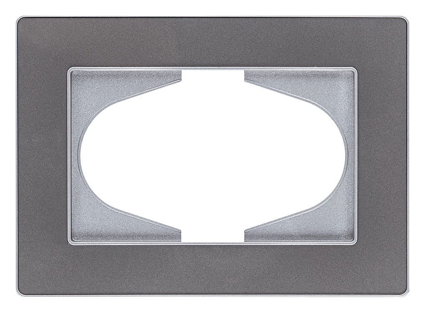 Рамка для двойной розетки Kollinger Eleganz Acryl EA120GY