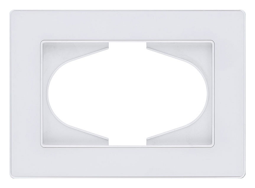 Рамка для двойной розетки Kollinger Eleganz Acryl EA120WH
