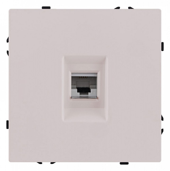 Розетка телефонная RJ-11 со штрокой, без рамки Kollinger Eclipse EC-019CM