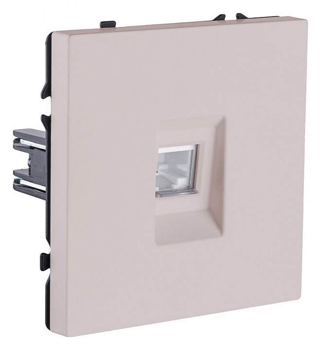 Розетка телефонная RJ-11 со штрокой, без рамки Kollinger Eclipse EC-019CM