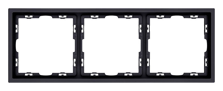Рамка на 3 поста Kollinger Eclipse EC3BK