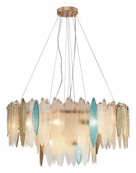 Подвесная люстра Natali Kovaltseva Triada 91002/15C GOLD
