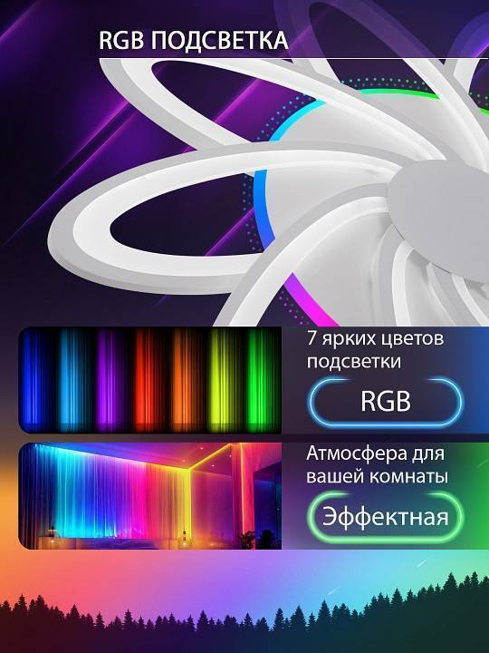 Потолочная люстра Natali Kovaltseva SPEKTR LED LAMPS 81108/6C