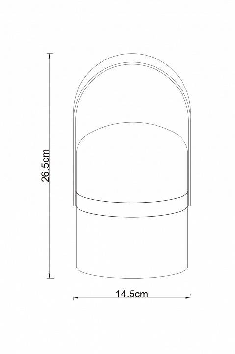 Фонарь кемпинговый Lucide Joe 06800/03/31