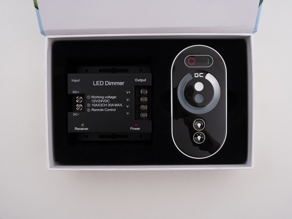 Контроллер-диммер с пультом ДУ LEDS POWER T3 RF 003931