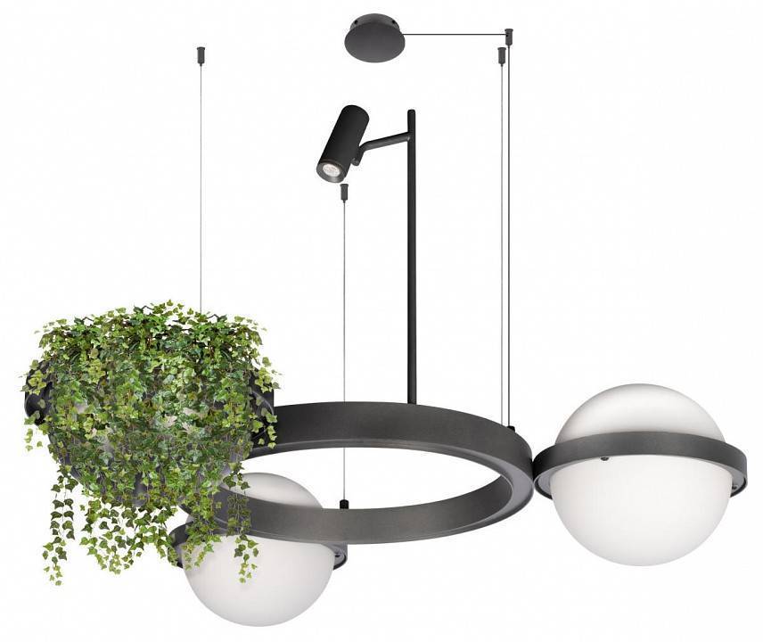 Подвесная люстра Loft It Jardin Dark grey 10121/2 Dark grey