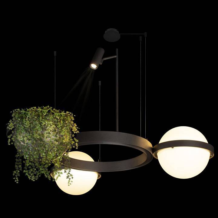 Подвесная люстра Loft It Jardin Dark grey 10121/2 Dark grey