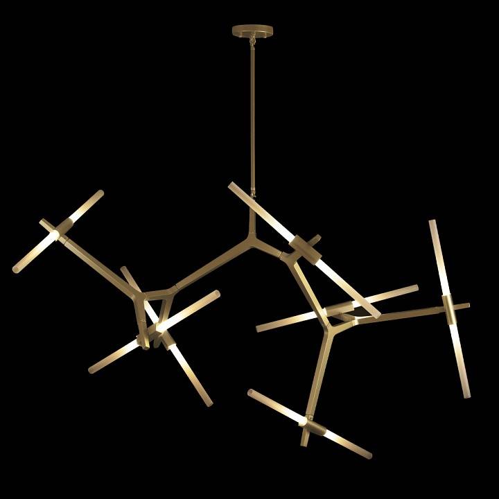 Люстра на штанге Loft it Agnes 10399/14 GD