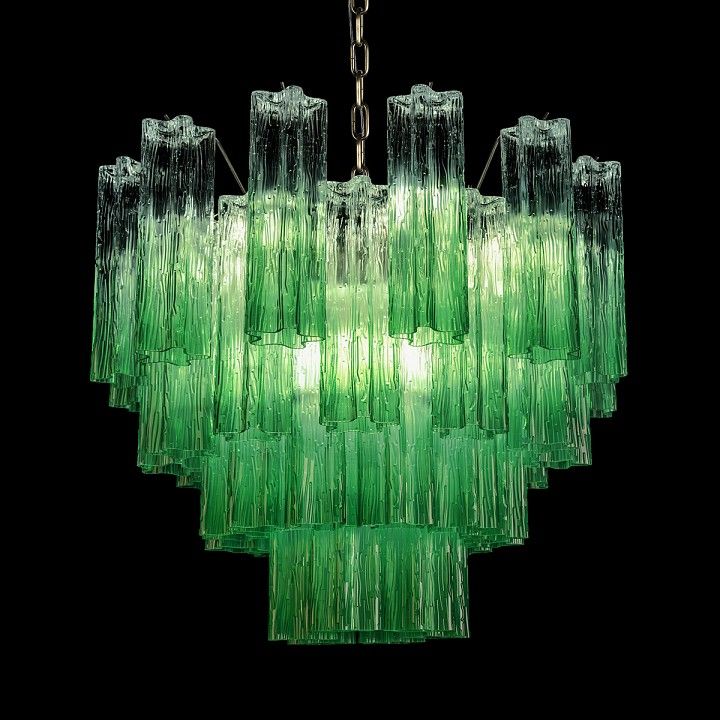 Подвесная люстра Loft it Murano 10580/600 Clear green