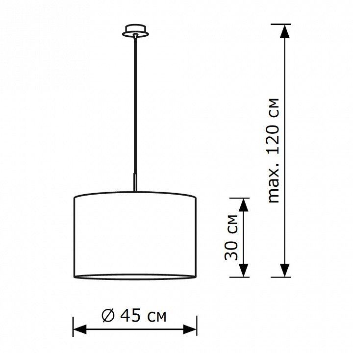 Подвесной светильник Lighthall Alicen 45 LH022021