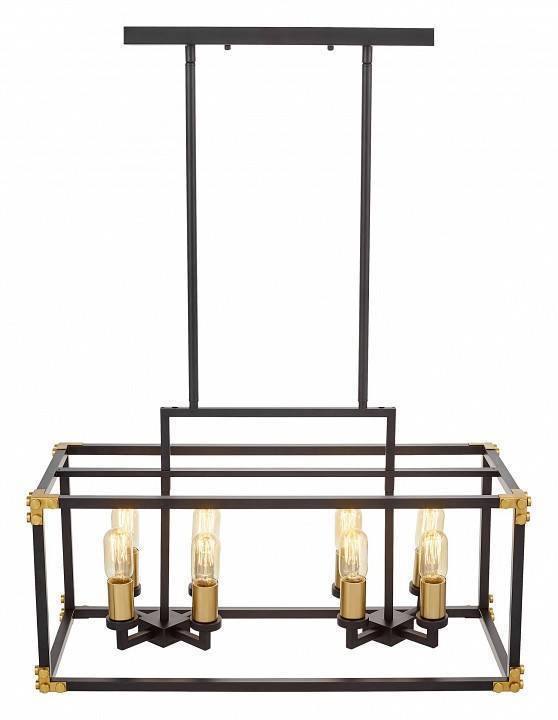 Подвесной светильник LUMINA DECO Waldorf LDP 1140-8 BK+MD